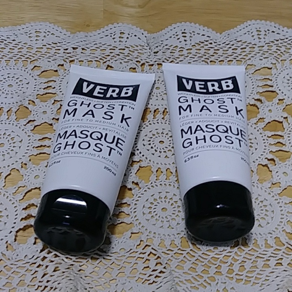 Ghost Mask Hair Conditioner Bundle - Black and White